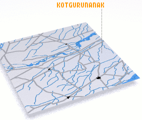 3d view of Kot Guru Nānak