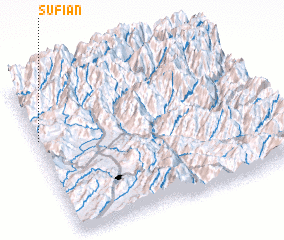 3d view of Sūfiān