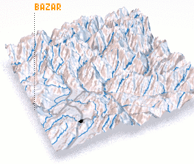 3d view of Bāzār