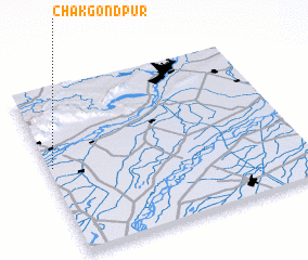 3d view of Chak Gondpur