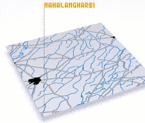 3d view of Māhalām Gharbi