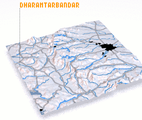 3d view of Dharamtar Bandar