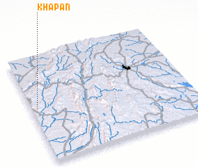 3d view of Khāpān