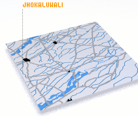 3d view of Jhok Āluwāli