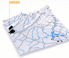 3d view of Bāniān