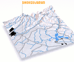 3d view of Dhok Gūjarān