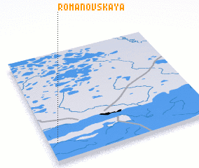 3d view of Romanovskaya