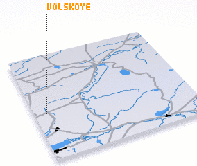 3d view of Volʼskoye