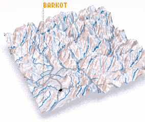3d view of Barkot