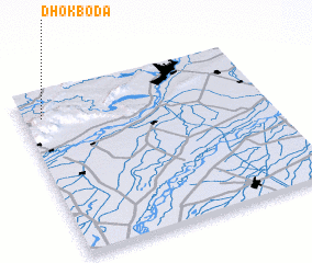 3d view of Dhok Boda