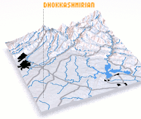 3d view of Dhok Kashmīriān