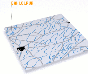 3d view of Bahlolpur