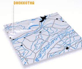 3d view of Dhok Kotha