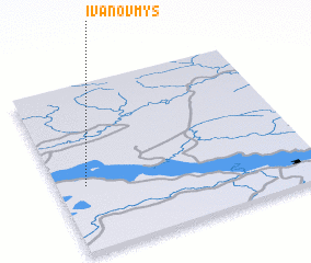 3d view of Ivanov Mys