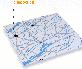 3d view of Akbar Shāh