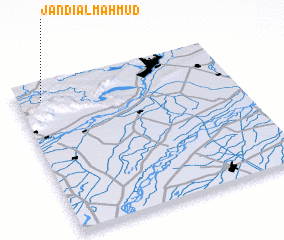 3d view of Jandiāl Mahmūd