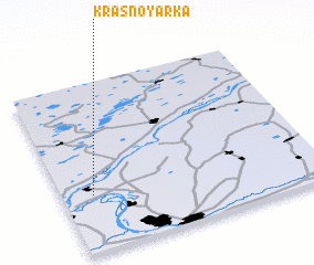 3d view of Krasnoyarka