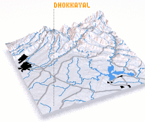 3d view of Dhok Kayāl