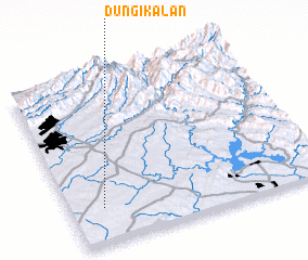 3d view of Dungi Kalān