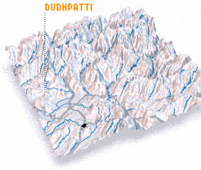 3d view of Dūdhpatti