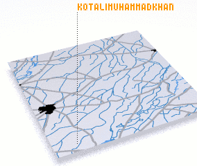 3d view of Kot Ali Muhammad Khān