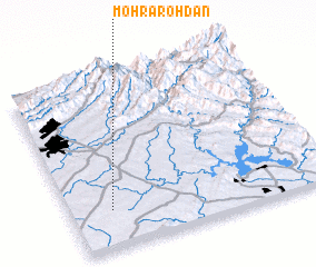 3d view of Mohra Rohdān