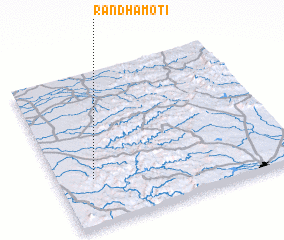 3d view of Randha Moti