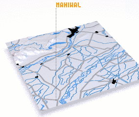 3d view of Mahīwāl