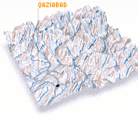 3d view of Qāziābād