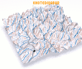 3d view of Khotedi Qabar