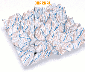 3d view of Bharwāl