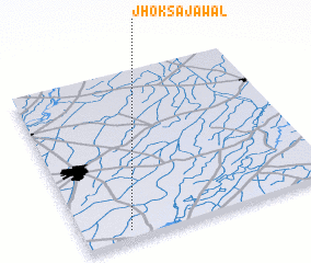 3d view of Jhok Sajāwal