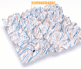 3d view of Kumhār Bāndi