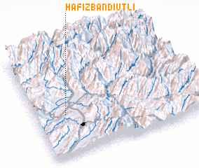 3d view of Hāfiz Bāndi Utli