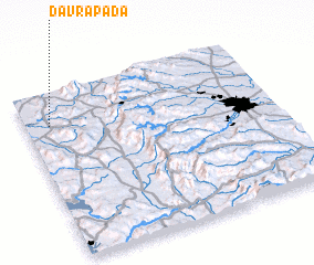 3d view of Dāvrapāda