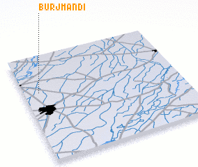 3d view of Burj Mandi