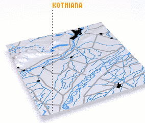 3d view of Kot Miāna