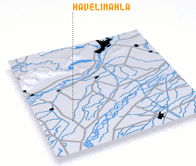 3d view of Haveli Māhla