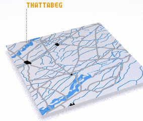 3d view of Thatta Beg