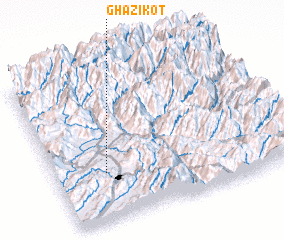 3d view of Ghāzikot