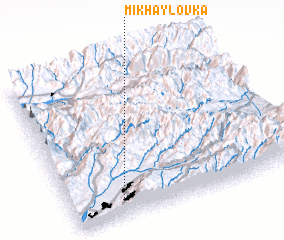 3d view of Mikhaylovka