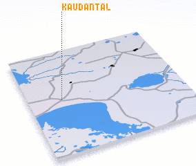 3d view of Kaudantal