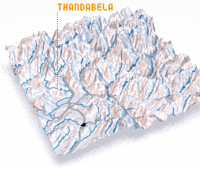 3d view of Thanda Bela