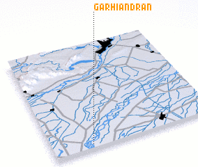 3d view of Garhi Andrān