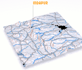 3d view of Indāpur