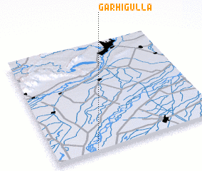 3d view of Garhi Gulla