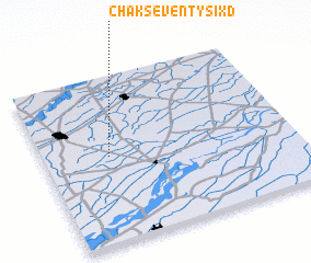 3d view of Chak Seventy-six D