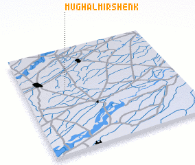 3d view of Mughal Mīr Shenk