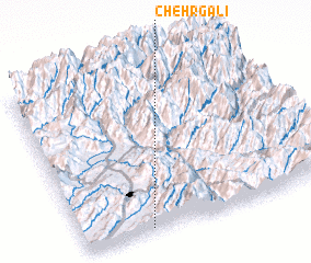 3d view of Chehr Gali