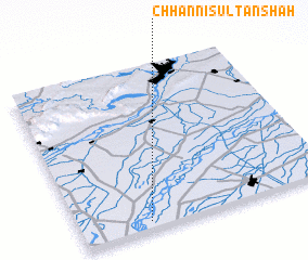 3d view of Chhanni Sultān Shāh